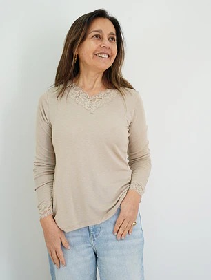 Polera Sol Beige