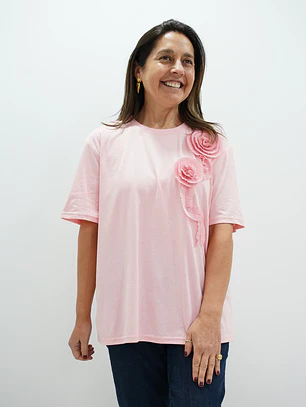 Polera Paz Rosada