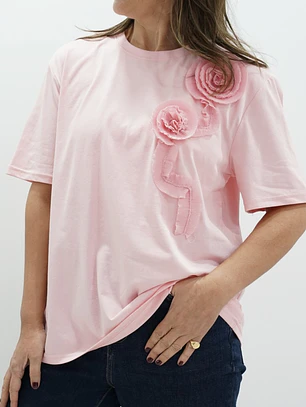 Polera Paz Rosada