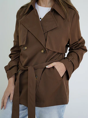 Trench Sofía Chocolate 