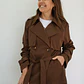 Trench Sofía Chocolate  - Miniatura 3