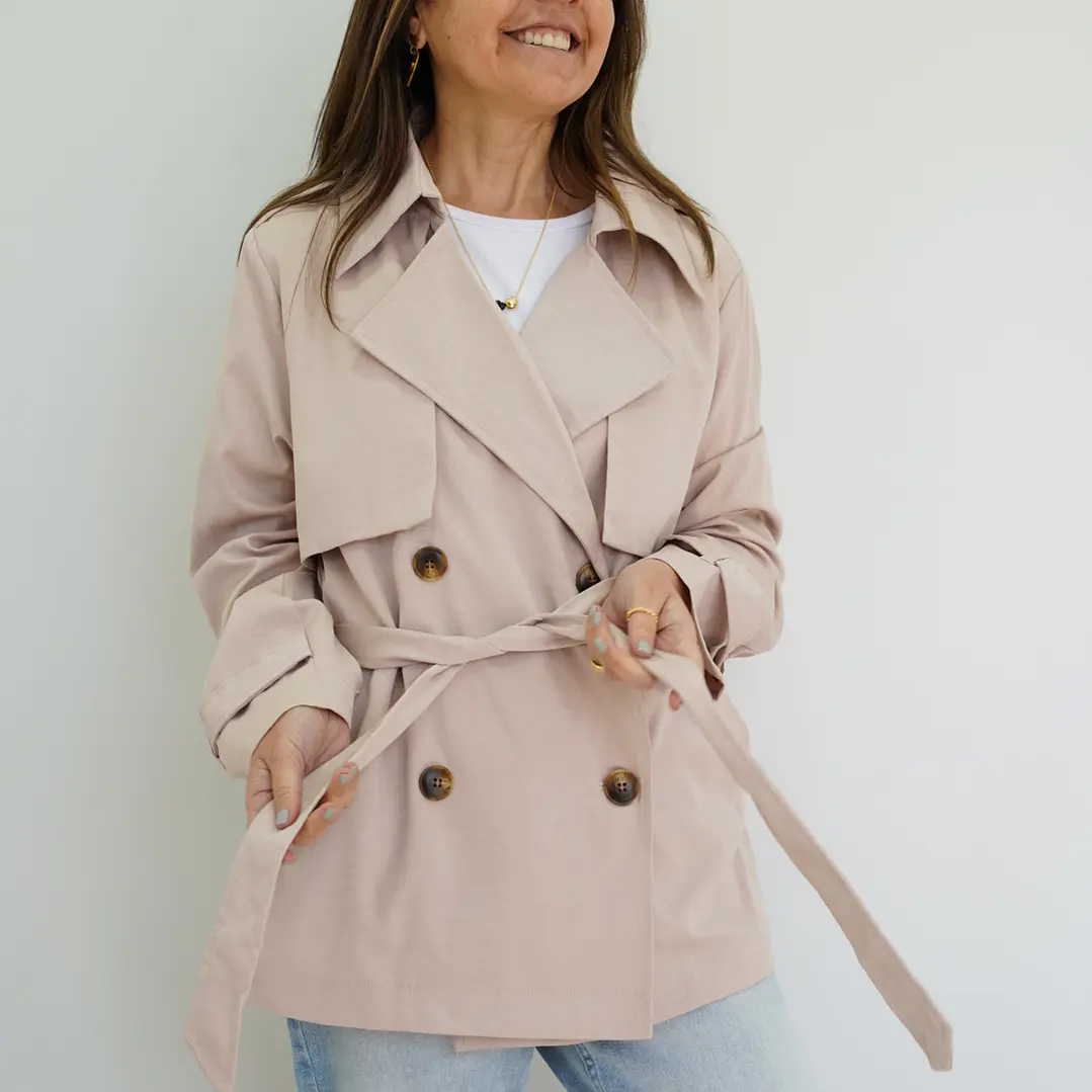 Trench Sofía Crudo 1