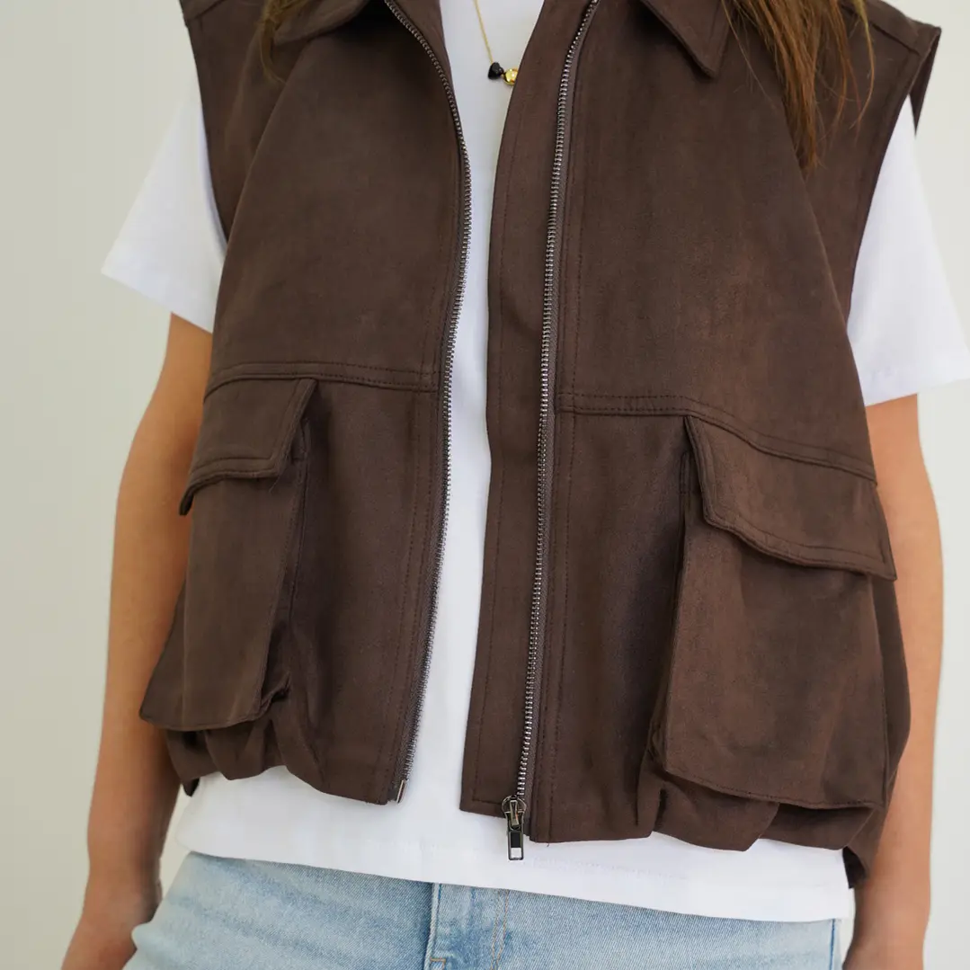 Chaqueta Marite Chocolate  2