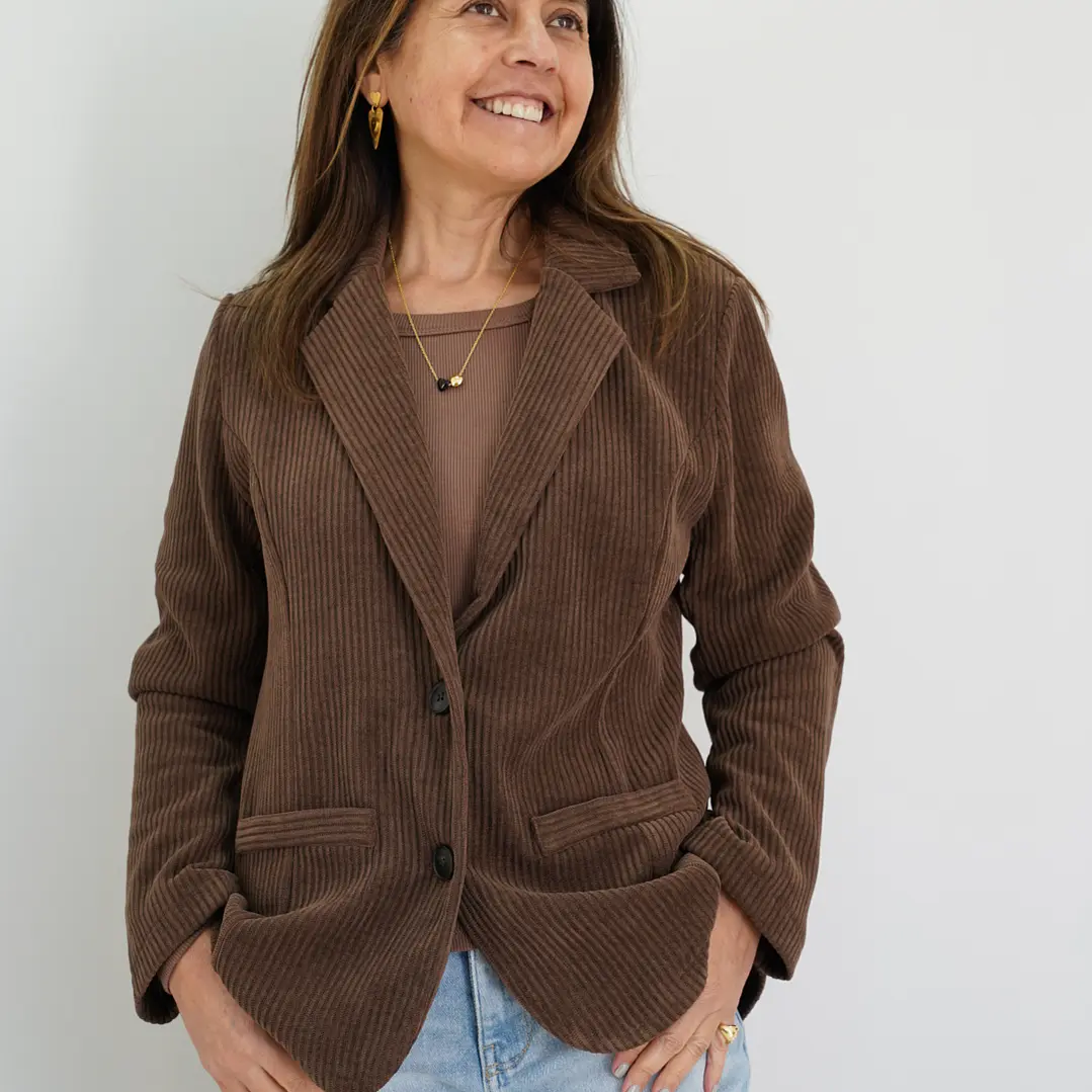 Blazer Catu Chocolate  1