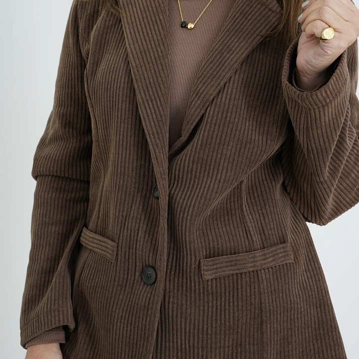 Blazer Catu Chocolate  2