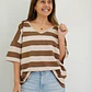 Polera Sara Chocolate  - Miniatura 1