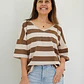 Polera Sara Chocolate  - Miniatura 3