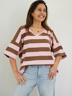 Polera Sara Rosada