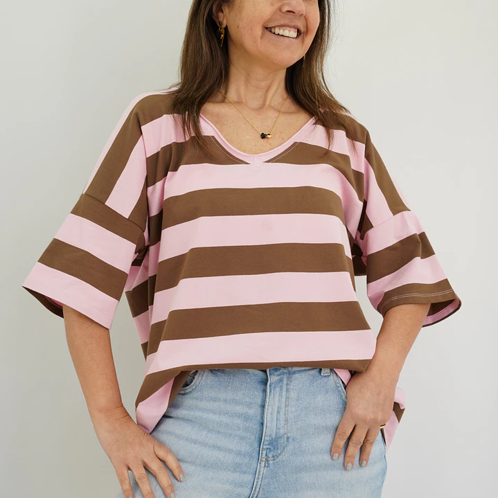 Polera Sara Rosada 1