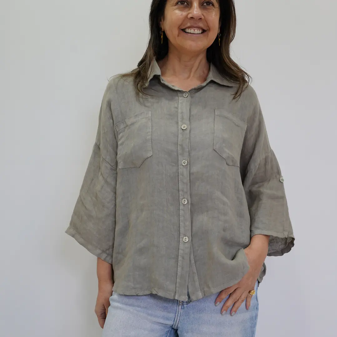Blusa Florencia Taupe 1