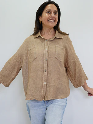 Blusa Florencia Camel