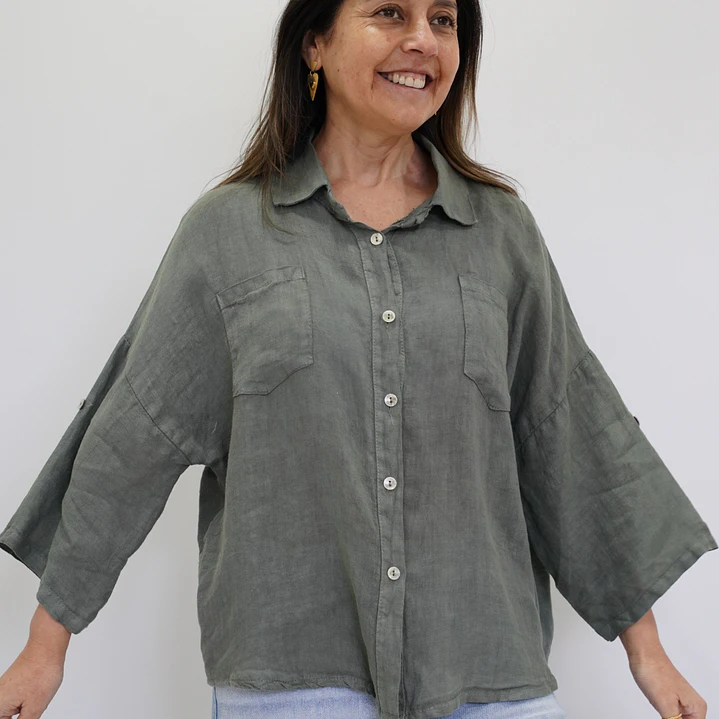 Blusa Florencia Verde 3