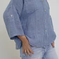Blusa Florencia Celeste  - Miniatura 2