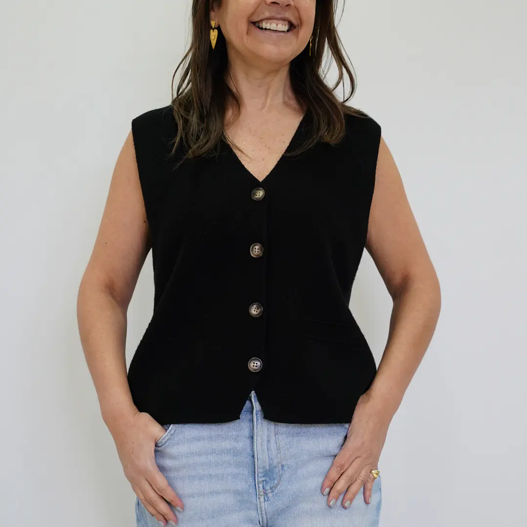 Chaleco Rita Negro 1