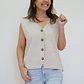 Chaleco Rita Beige - Miniatura 1