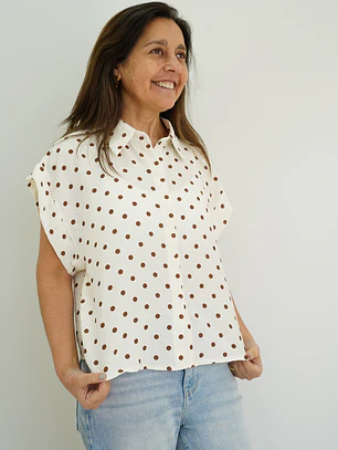 Blusa Josefa Chocolate 