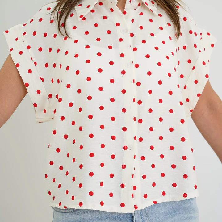 Blusa Josefa Roja 2