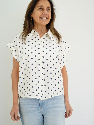 Blusa Josefa Azul