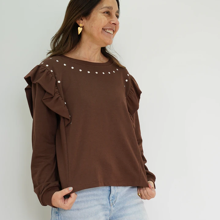 Poleron Laura Chocolate 1