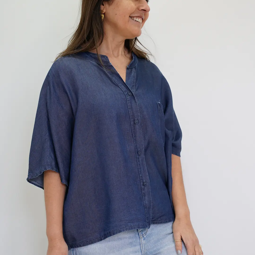 Blusa Begoña Azul 3