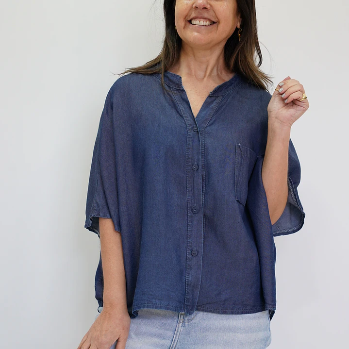 Blusa Begoña Azul 1