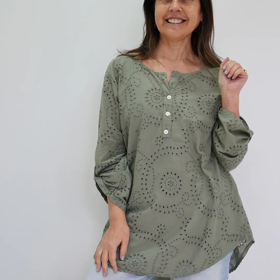 Blusa Camelia Verde 1