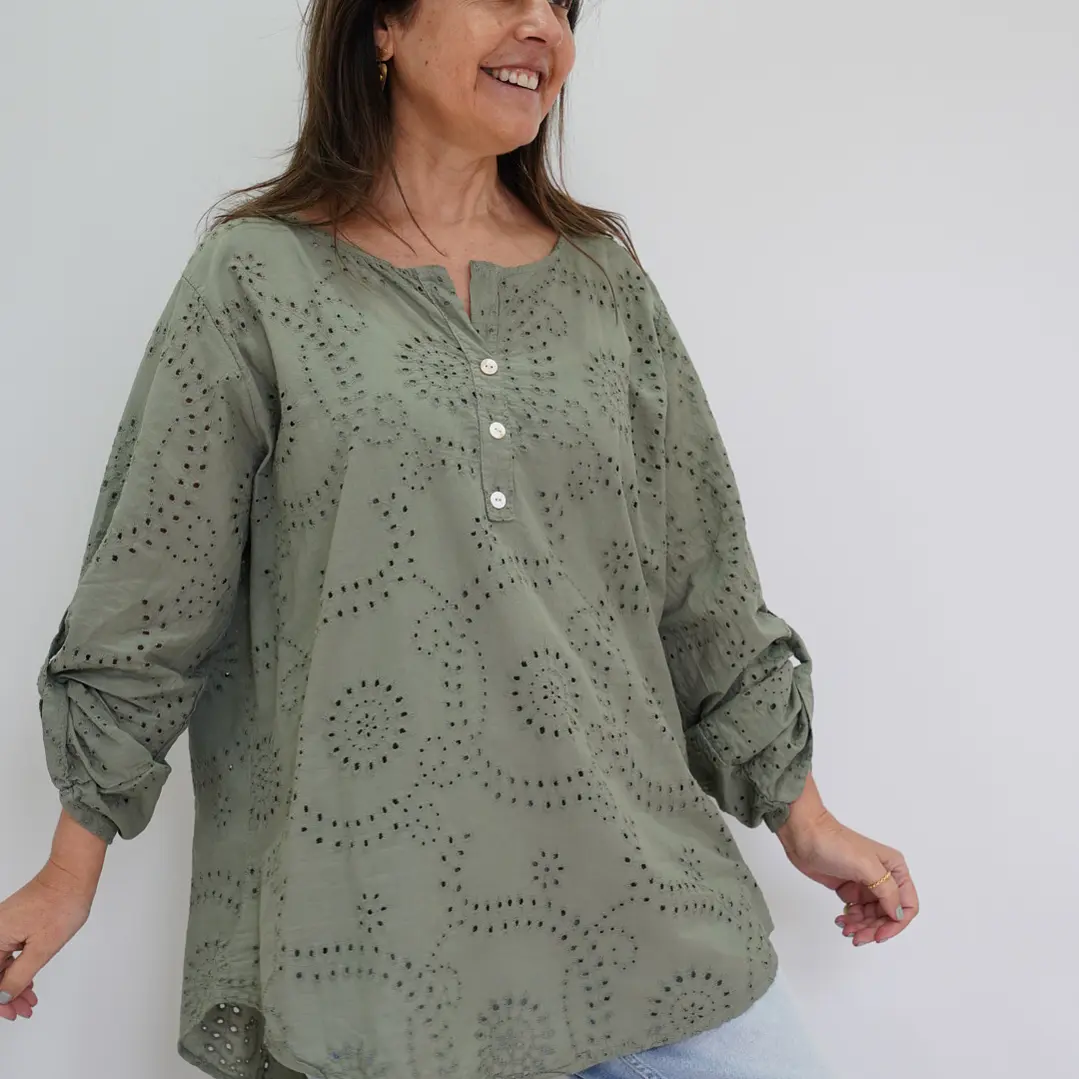 Blusa Camelia Verde 3