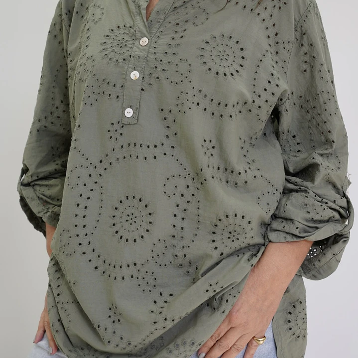 Blusa Camelia Verde 2
