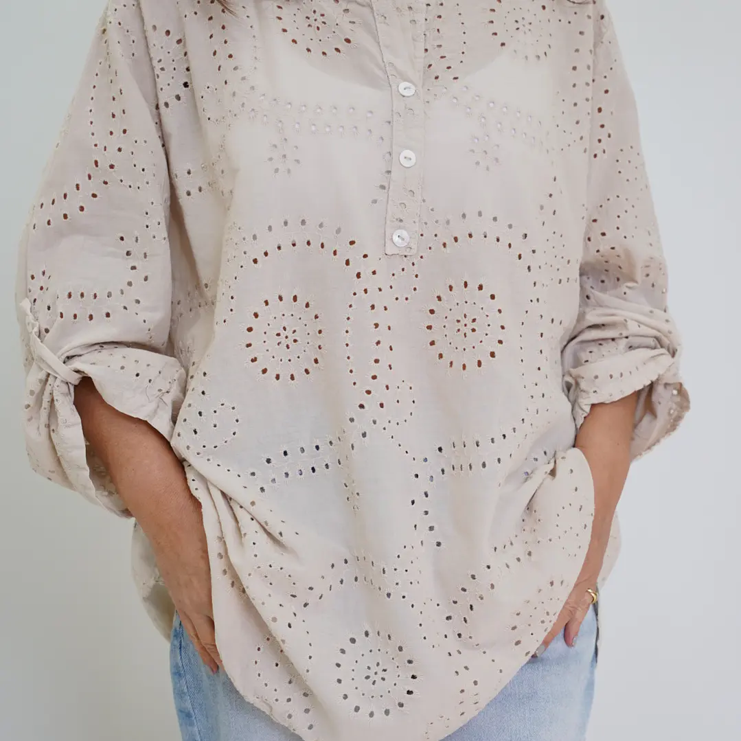 Blusa Camelia Beige 2