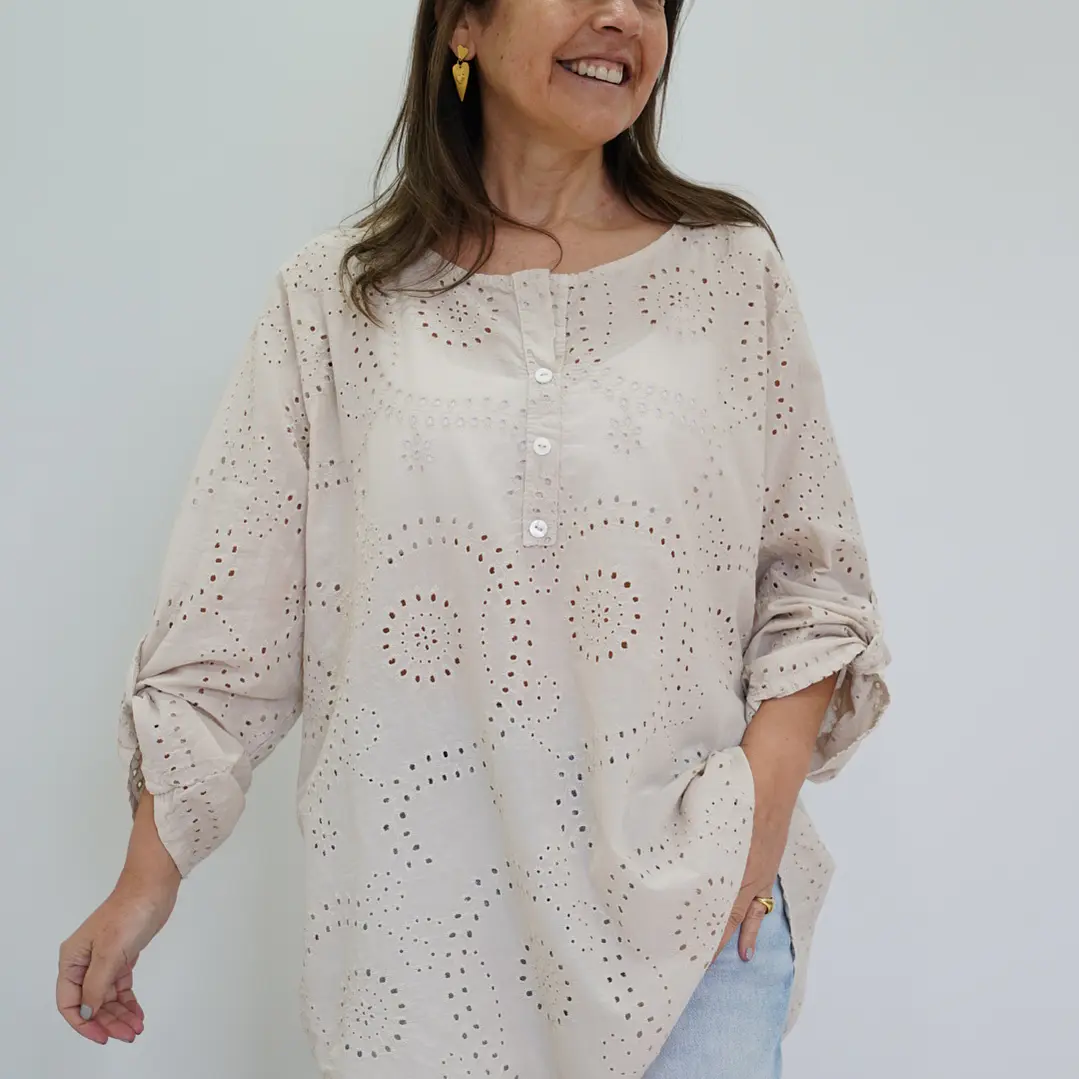 Blusa Camelia Beige 1