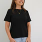 Polera Manuela Negra - Miniatura 1