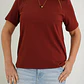 Polera Manuela Vino - Miniatura 2
