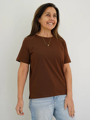 Polera Manuela Chocolate 