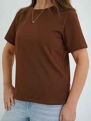 Polera Manuela Chocolate 