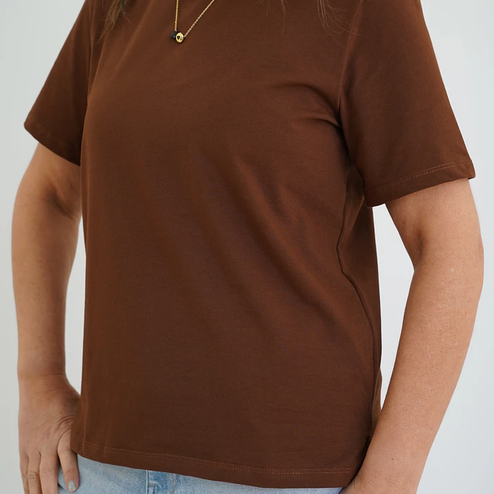 Polera Manuela Chocolate  2