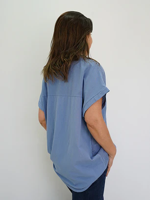Blusa Rebeca Celeste 