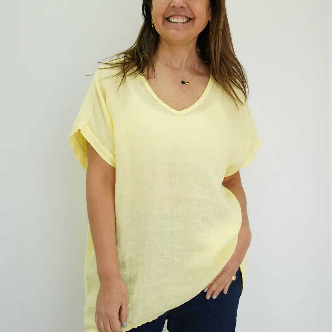 Blusa Rebeca Amarilla 1