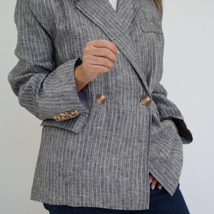 Blazer Cota Gris 2