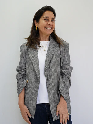 Blazer Cota Gris