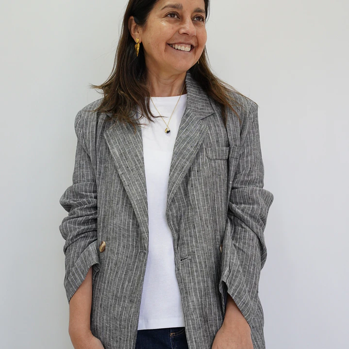 Blazer Cota Gris 1