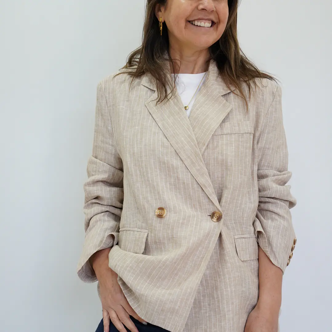 Blazer Cota Beige 1