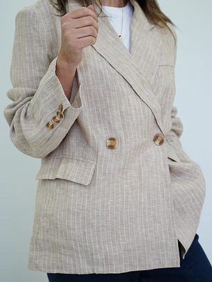 Blazer Cota Beige