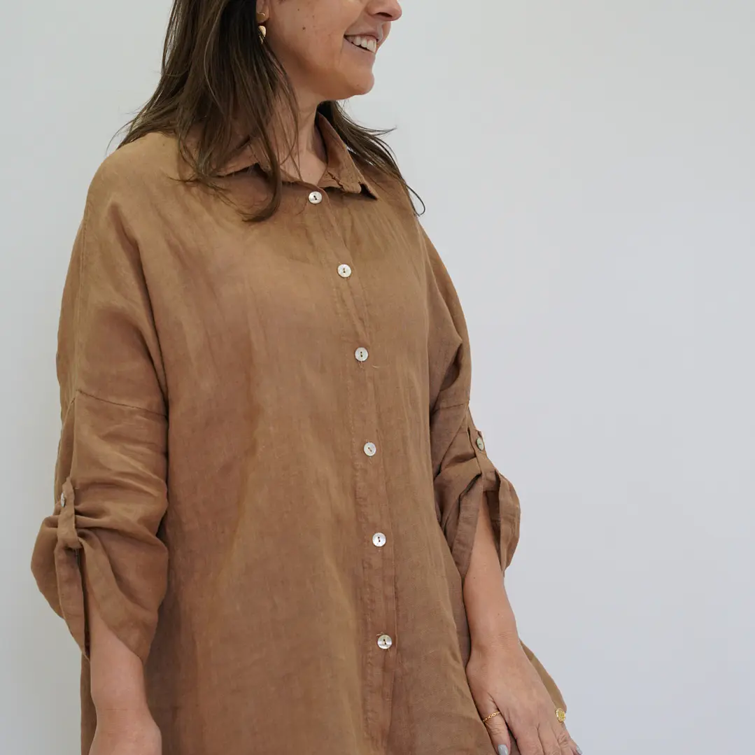 Blusa Teresita Tostada 1