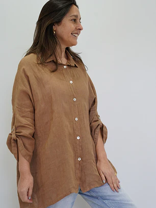 Blusa Teresita Tostada