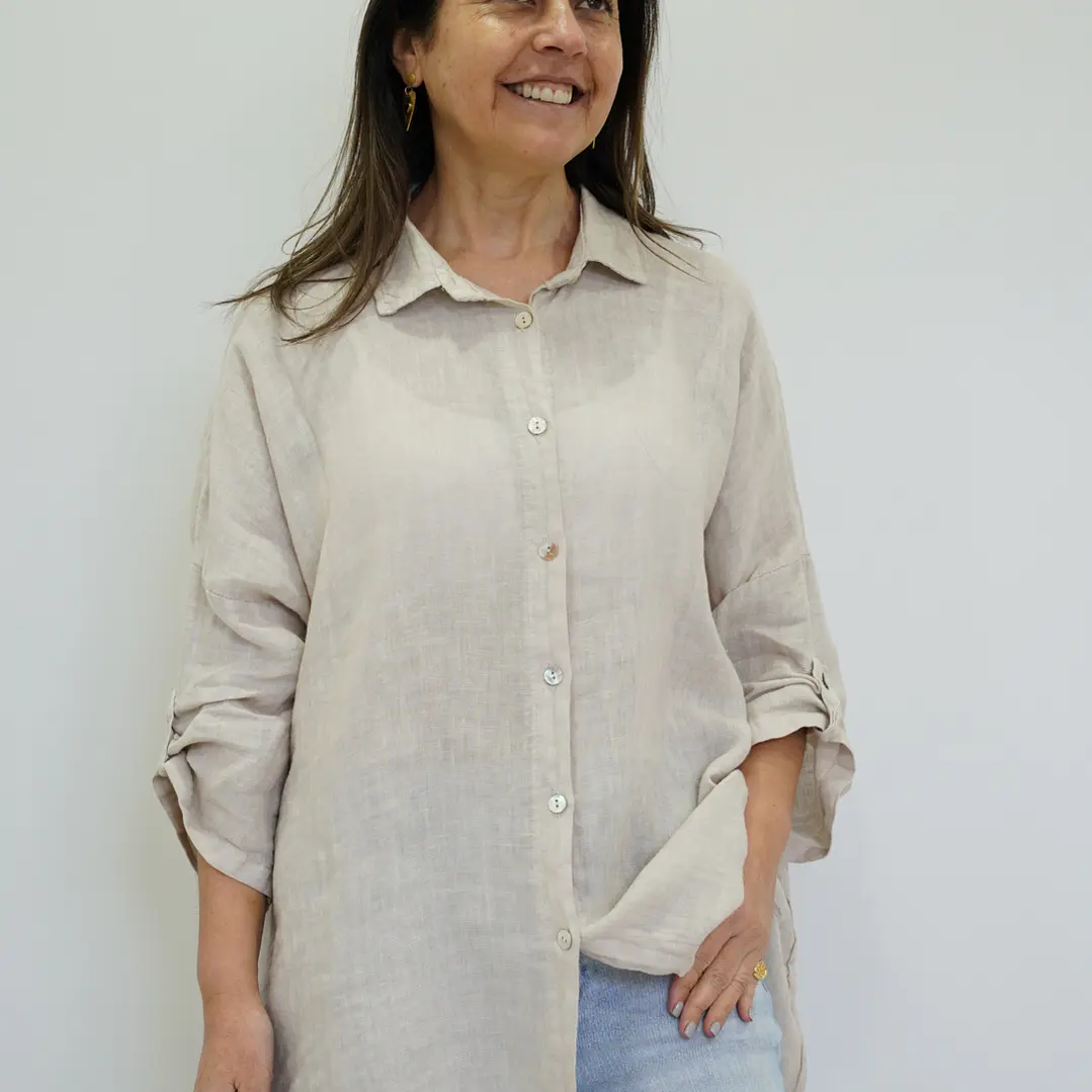 Blusa Teresita Beige  1