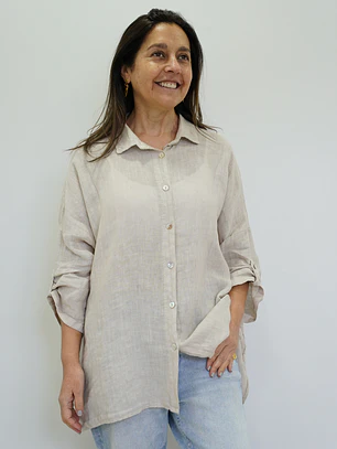 Blusa Teresita Beige 