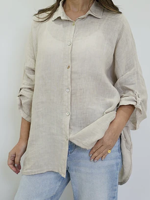 Blusa Teresita Beige 