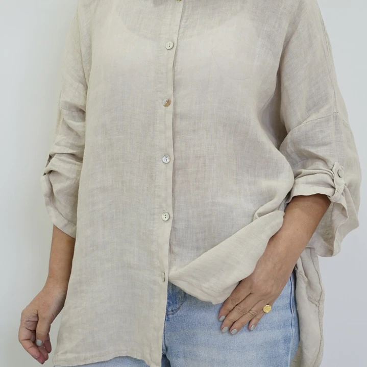 Blusa Teresita Beige  2