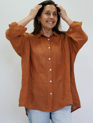 Blusa Teresita Ladrillo