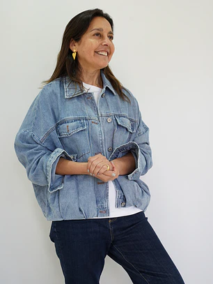 Chaqueta Rosario Azul